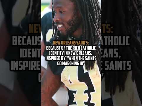 How NFL Teams Got Their Names 🏈 #jesusislord #nfl #viral #sports #football #youtube #shorts