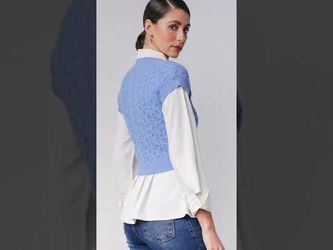 COLETE TRICOT TRANÇADO