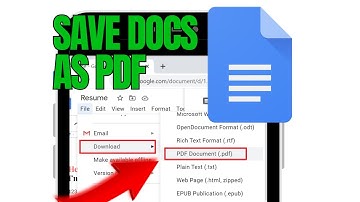 How to Make a Google DOC a PDF (Full Guide 2025)