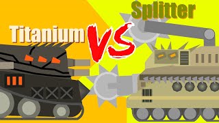 Showdown with saws - Cartoons about tanks