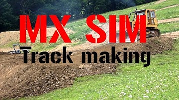 MX Sim Track making! (new track) #4