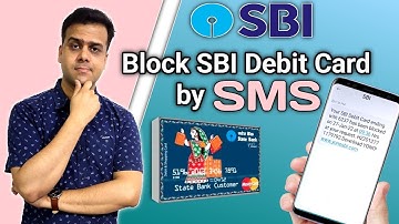 sbi atm card block by sms | sbi atm card block kaise kare | sbi debit card block number