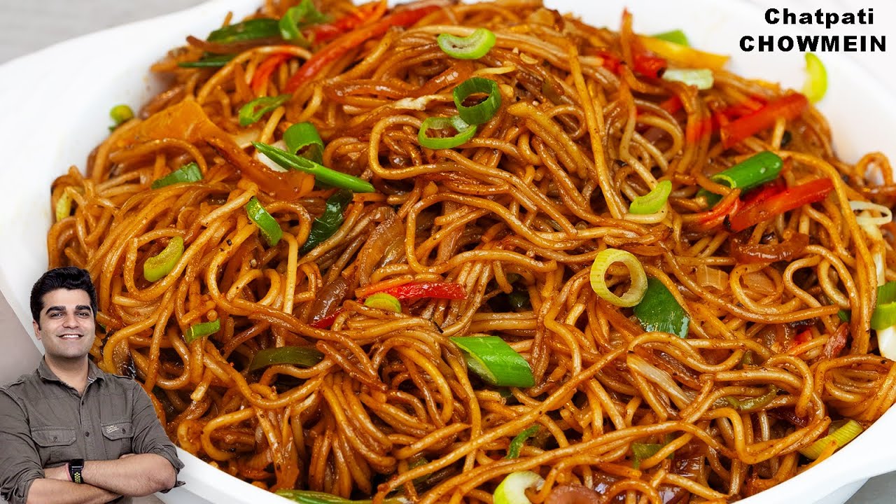 You will forget the street chow mein when you make such spicy chow mein at home Street Style Veg Chowmein Recipe