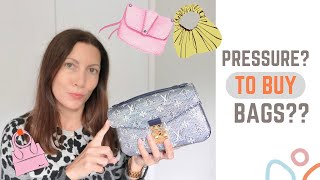 THE PRESSURE TO KEEP UP WITH BUYING LUXURY HANDBAGS | REACTION TO AMELIA ROSES CLOSET
