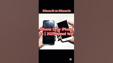 iPhone 11 vs iPhone 6s speed test 2025 #iphone6s  #iphone11 #speedtest  #iphone2025 #iphonetest
