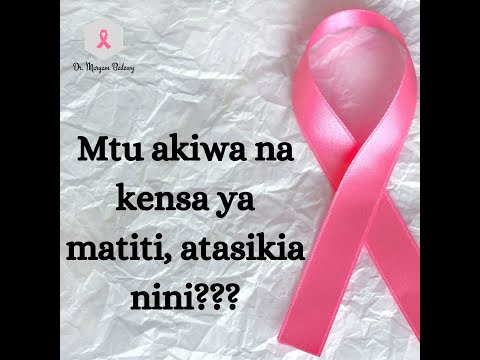 Dalili Za Kensa Ya Matiti Kila Mara Huwa Na Uvimbe