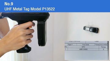 iData 50P กับการ test ระยะการอ่าน RFID Tag