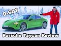 Porsche Taycan 4S & Turbo S review: launched, snow-drifted, range and TOILET tested!?!