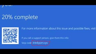 fix intelppm.sys blue screen crash/bsod error on windows 11/10 pc