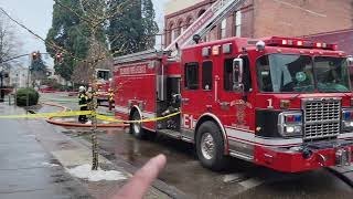 Fire Takes Down Historic Weil's Buildings In Hillsboro, Oregon on January 2nd, 2022