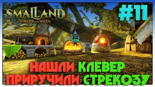 картинка: Smalland  Survive the Wilds НАШЛИ КЛЕВЕР, ПРИРУЧИЛИ СТРЕКОЗУ #11