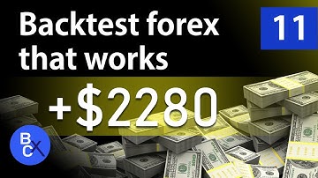 💎Backtest forex strategy that works (Make $2280) - EA Robot Trade : BB & RSI Divergence [EP.11]