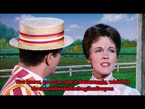Supercalifragilisticexpialidocious Lyrics -