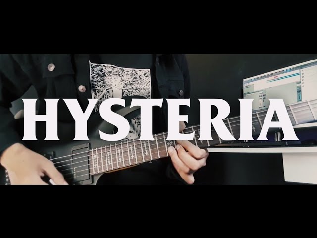 MUSE - HYSTERIA (FULL GUITAR COVER) 2020 class=