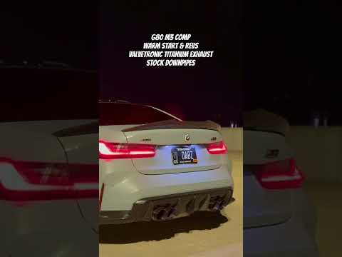 G80 M3 Revs