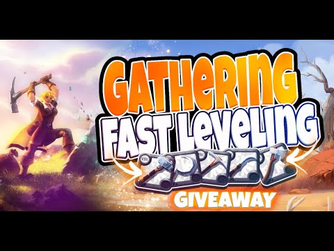 Albion Online Gathering Power Level اسرع طرق تلفيل الجازرنج تول