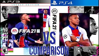 FIFA 21 PS3 Vs PS4