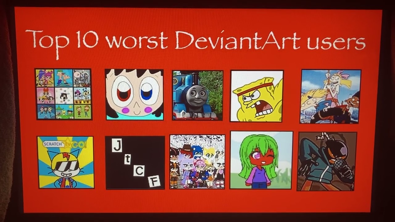 My Top 10 Worst DeviantArt Users P10