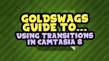 How to use transitions in Camtasia 8 when video editing - Video Tutorial Guide!