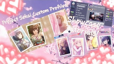 【Project Sekai】Custom Profiles Tutorial + Showcase!
