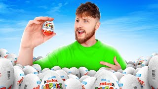 Opening 100 Kinder Surprise Eggs (What's Inside?)