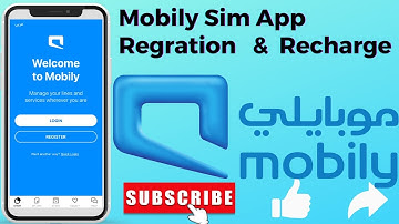 Mobily App kaise chalu kare // Mobily app login //  Mobily app registration// Mobily sim recharge //