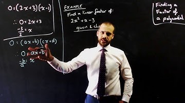 Finding a linear factor of a polynomial