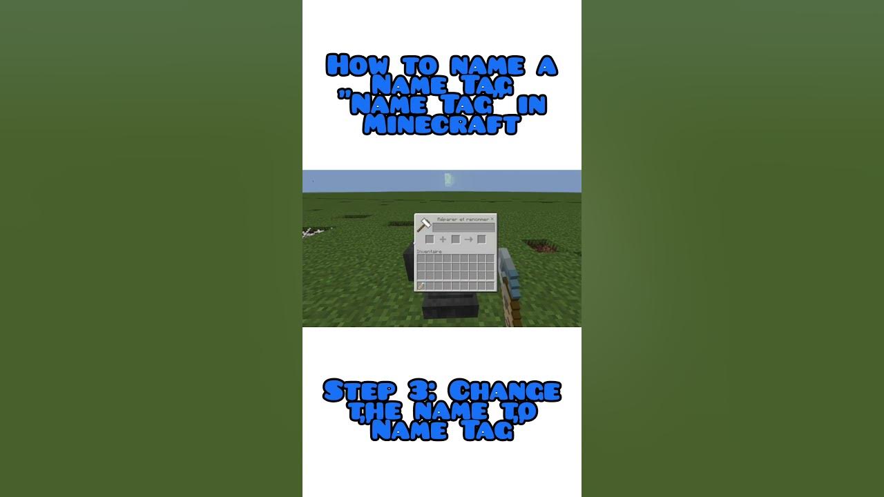 how-to-name-a-name-tag-name-tag-in-minecraft-youtube