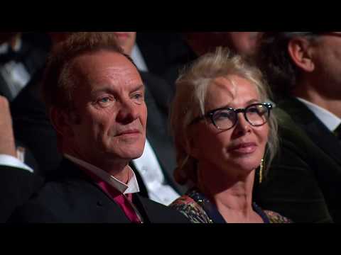 Sting receives the Polar Music Prize 2017