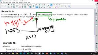 Unit 1 1 14 Determining the Vertical Translation Given an Image Point