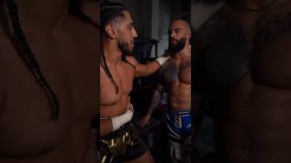 Ricochet and Mustafa Ali Respect Movement at WWE Backstage #MustafaAli #Ricochet #WWE