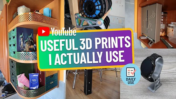 10 Useful 3D Prints I Use Almost Daily