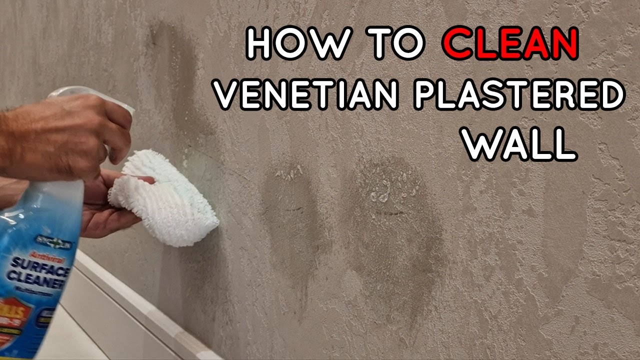 How to clean Plastered wall YouTube