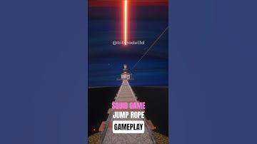 Squid Game Jump Rope Gameplay 🔥 #squidgame3  #squidgame #blender3d #3dart #jumprope