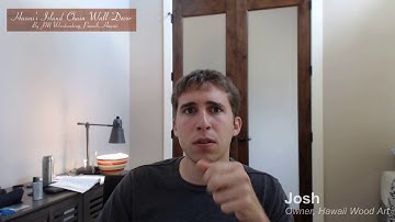 Mandy Web Design | Client Josh Owner, Hawaii Wood Art | Feedback and Review