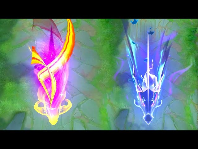 Lancelot Empyrean Flames Dragon Tamer Skin VS Royal Matador Epic Skin | MLBB Comparison class=