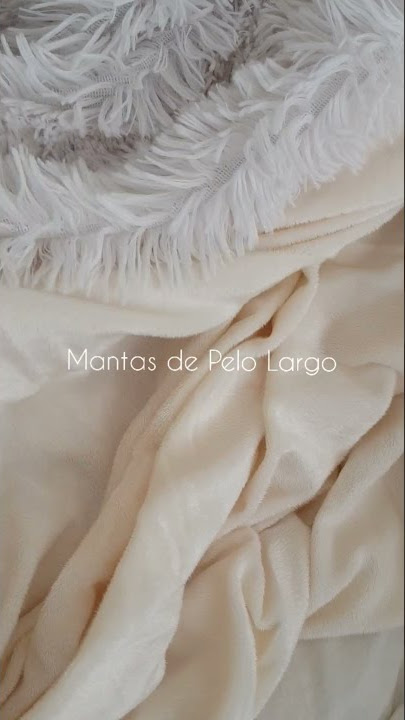 Mantas de Pelo Largo ❄☁️ #BernardaHome