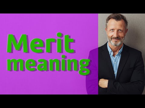Merit | Meaning of merit