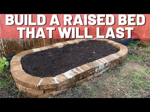 How to Build a Raised Bed That Will Last With Stones