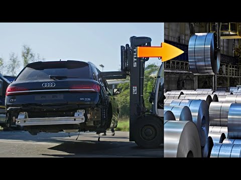 Audi MaterialLoop Recycling Process | Turning Old Into New