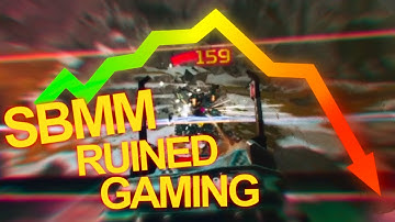 Skill Based Matchmaking RUINED the MODERN DAY GAMING EXPERIENCE