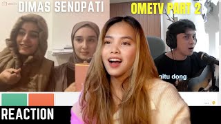 Dimas Senopati-SINGING TO TURKEY GIRLS ON OME TV !!! PART 2|Reaction