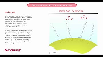 Reversed Phase HPLC 30 - Ion Pairing