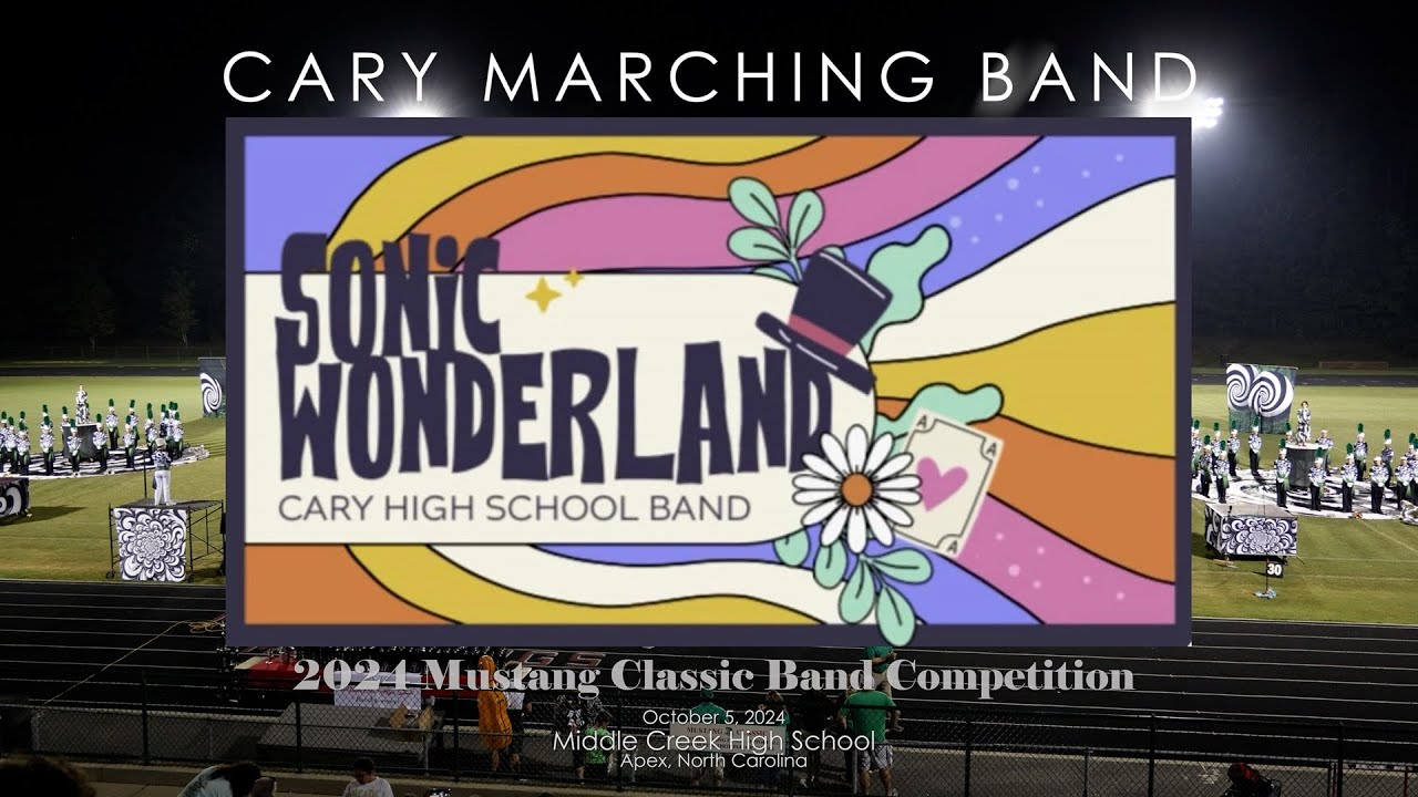 Cary Marching Band – Sonic Wonderland, 2024 Mustang Classic Competition, 10/05/2024