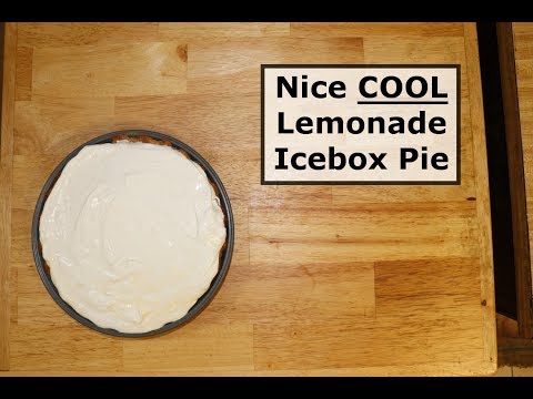 Lemonade Icebox Pie - Frozen For Hot Summer Days