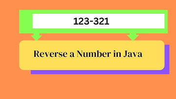 Reverse Number Program in java