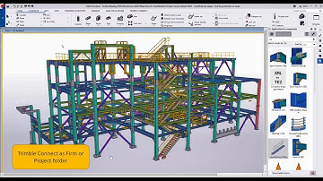 Use Trimble Connect as the project folder - Tekla Model Sharing 2020
