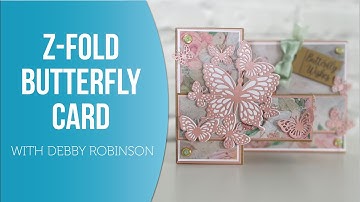 How-to create a Z-Fold card - with Debby Robinson