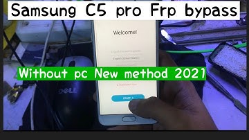 Samsung C5 pro Frp bypass |New method 2021| Google bypass New update version
