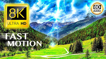 The World in FAST MOTION 8K ULTRA HD